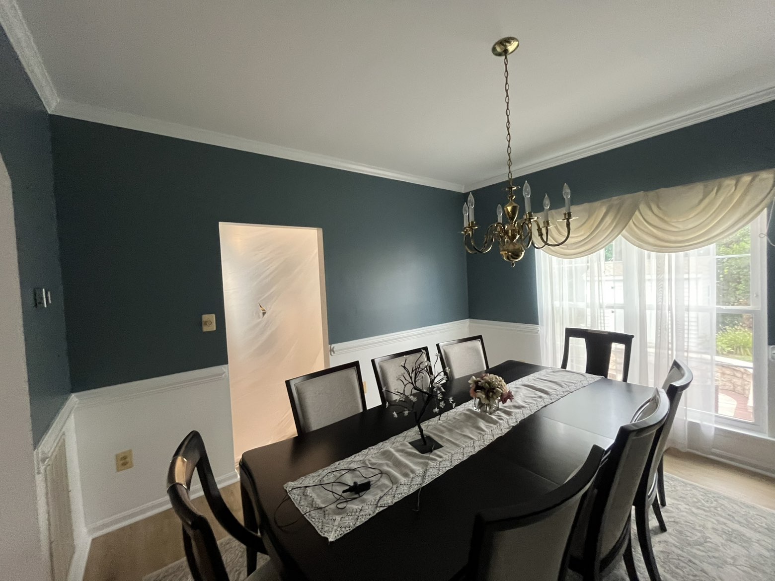 Formal dining repaint — after